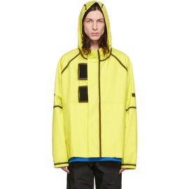 지방시 Givenchy Yellow Nylon Jacket 221278M180001