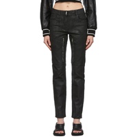 지방시 Givenchy Black Zip Jeans 221278F069001