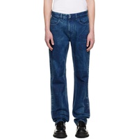 지방시 Givenchy Blue Marbled Jeans 231278M191011