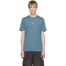 지방시 Givenchy Blue 4G T-Shirt 242278M213032