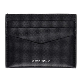 지방시 Givenchy Black 4G Classic Card Holder 242278M163002
