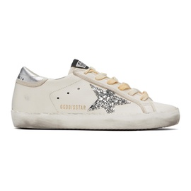 골든구스 Golden Goose White Super-Star Sneakers 241264F128074