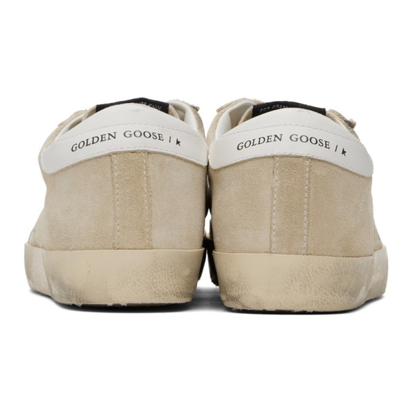골든구스 골든구스 Golden Goose Beige Super-Star Sneakers 241264F128043