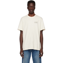 골든구스 Golden Goose 오프화이트 Off-White Distressed T-Shirt 231264M213000