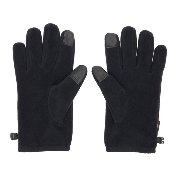  골드윈 Goldwin Black Micro Fleece Gloves 222493F012005