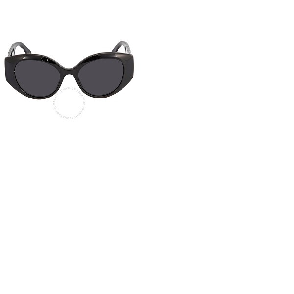 구찌 구찌 Gucci Grey Cat Eye Ladies Sunglasses GG0809S 001 52