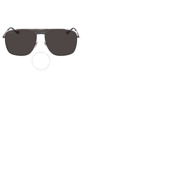 구찌 구찌 Gucci Grey Navigator Mens Sunglasses GG0909S 001 63