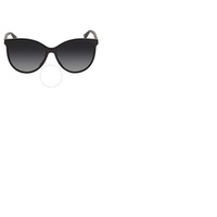 구찌 Gucci Grey Cat Eye Ladies Sunglasses GG0377SKN 001 57