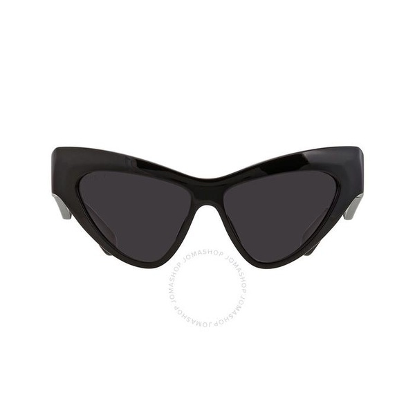 구찌 구찌 Gucci Grey Cat Eye Ladies Sunglasses GG1294S 001 57