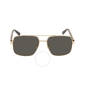 구찌 Gucci Grey Navigator Mens Sunglasses GG0529S 001 60