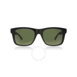 구찌 Gucci Green Square Mens Sunglasses GG0008S 001 53