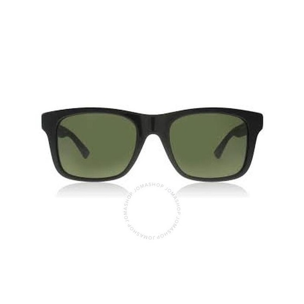구찌 구찌 Gucci Green Square Mens Sunglasses GG0008S 001 53