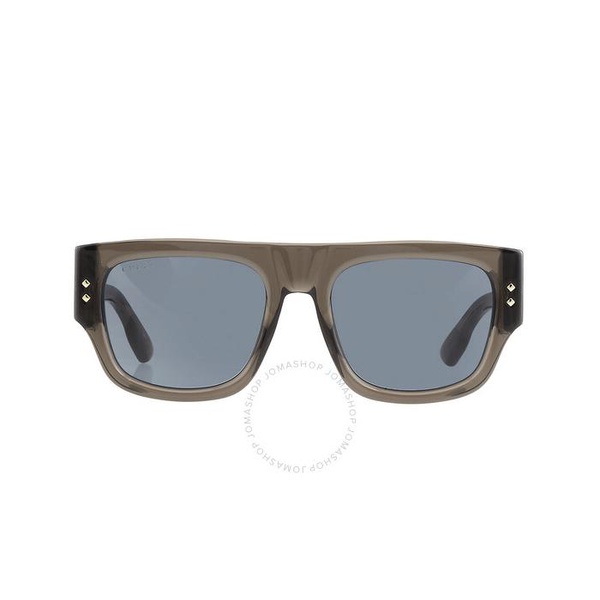 구찌 구찌 Gucci Blue Square Mens Sunglasses GG1262S 003 54