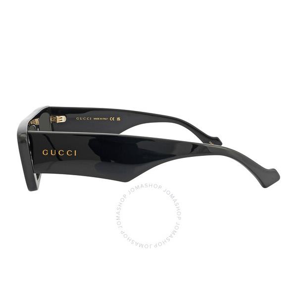 구찌 구찌 Gucci Grey Rectangular Mens Sunglasses GG1331S 001 54