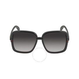 구찌 Gucci Grey Butterfly Ladies Sunglasses GG1066S 001 59