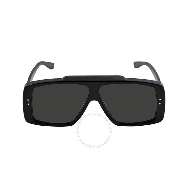 구찌 구찌 Gucci Grey Shield Unisex Sunglasses GG1369S 001 62