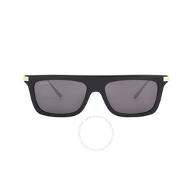 구찌 Gucci Grey Square Mens Sunglasses GG1437S 001 55