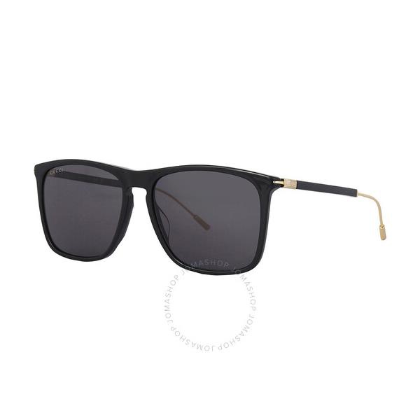 구찌 구찌 Gucci Grey Square Mens Sunglasses GG1269S 001 58