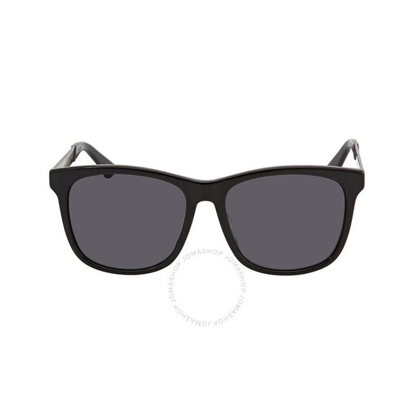 구찌 구찌 Gucci Grey Square Mens Sunglasses GG0695SA 001 56