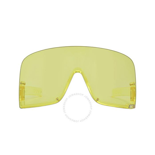 구찌 구찌 Gucci Yellow Shield Ladies Sunglasses GG1631S 009 99