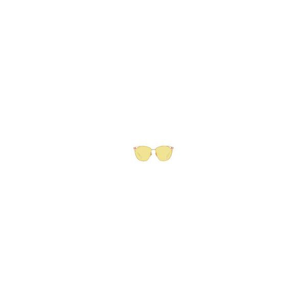 구찌 구찌 Gucci Yellow Cat Eye Ladies Sunglasses GG1375SA 002 62
