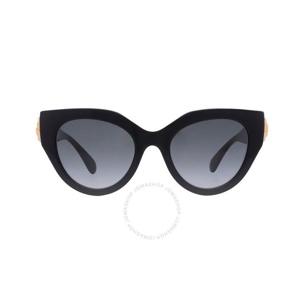 구찌 구찌 Gucci Grey Cat Eye Ladies Sunglasses GG1408S 001 52