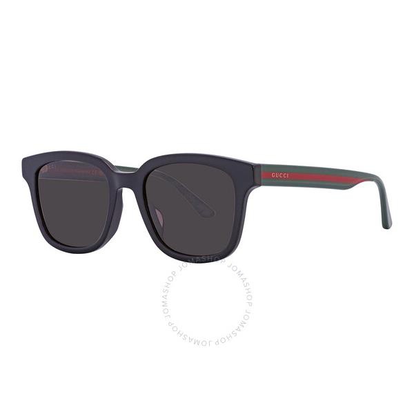 구찌 구찌 Gucci Dark Grey Square Mens Sunglasses GG0847SK 001 53
