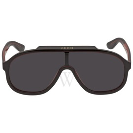 구찌 Gucci 99 mm Black and Red Crystal Sunglasses GG1038S 001 99