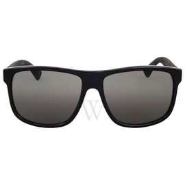 구찌 Gucci 58 mm Black Sunglasses GG0010S 001 58