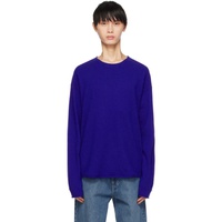 Guest in Residence Blue Oversized Sweater 241173M201007