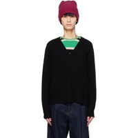 Guest in Residence Black The V Sweater 241173M206001