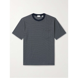 HANDVAERK Striped Pima Cotton-Jersey T-Shirt 1647597322428997