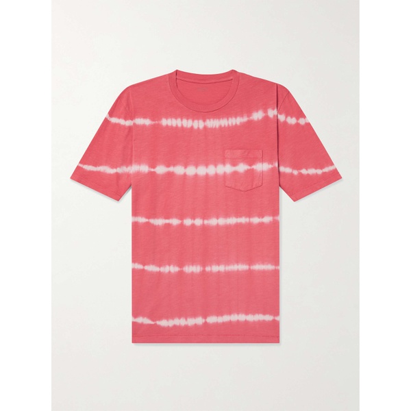  HARTFORD Tie-Dyed Striped Slub Cotton-Jersey T-Shirt 1647597290826354