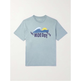 HARTFORD Hideout Printed Slub Cotton-Jersey T-Shirt 1647597292335457