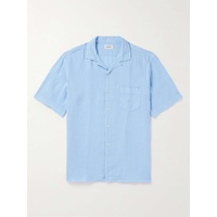 HARTFORD Palm Convertible-Collar Linen Shirt 1647597327830797