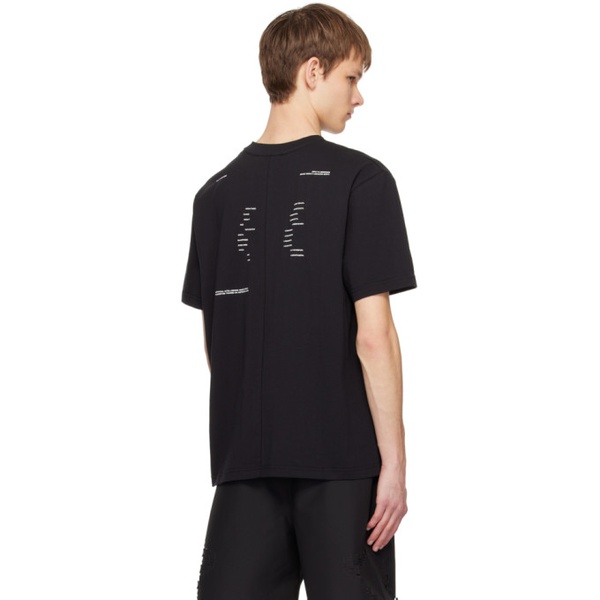  헬리엇 에밀 HELIOT EMIL Black AI Generated T-Shirt 241295M213016