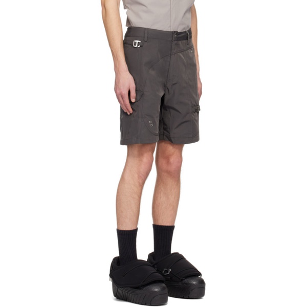  헬리엇 에밀 HELIOT EMIL SSENSE Exclusive Gray Minimal Shorts 241295M193014