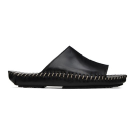 HEREU Black Torniol Flat Sandals 231991F124008