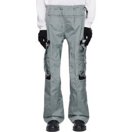 HOKITA Gray Zip Pocket Cargo Pants 231883M188000