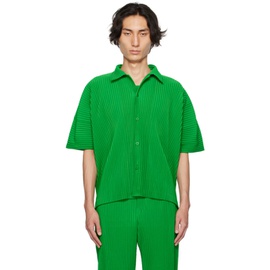 HOMME PLISSEE 이세이 미야케 ISSEY MIYAKE Green Monthly Color July Shirt 232729M192020