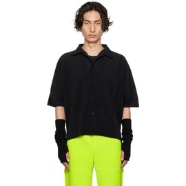 HOMME PLISSEE 이세이 미야케 ISSEY MIYAKE Black Monthly Color July Shirt 232729M192021
