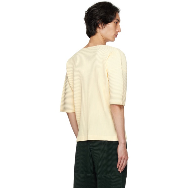  HOMME PLISSEE 이세이 미야케 ISSEY MIYAKE Yellow Monthly Color July T-Shirt 232729M213030