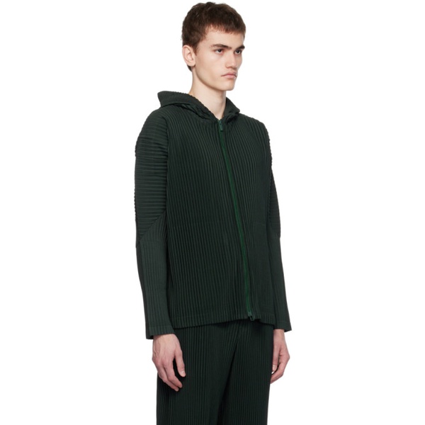  HOMME PLISSEE 이세이 미야케 ISSEY MIYAKE Green Monthly Color August Hoodie 232729M202012