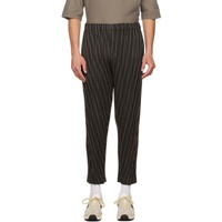HOMME PLISSEE 이세이 미야케 ISSEY MIYAKE Brown Pleats Trousers 231729M191011
