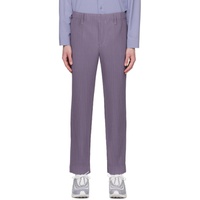 HOMME PLISSEE 이세이 미야케 ISSEY MIYAKE Purple Tailored Pleats 1 Trousers 231729M191050