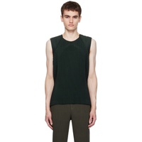 HOMME PLISSEE 이세이 미야케 ISSEY MIYAKE Green Monthly Color August Tank Top 232729M214012