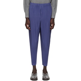 HOMME PLISSEE 이세이 미야케 ISSEY MIYAKE Blue Monthly Color December Pants 241729M190000