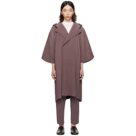 HOMME PLISSEE 이세이 미야케 ISSEY MIYAKE Purple Monthly Color January Coat 241729M176015