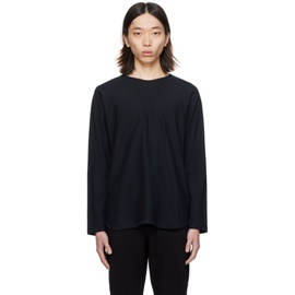HOMME PLISSEE 이세이 미야케 ISSEY MIYAKE Black Release-T 1 Long Sleeve T-Shirt 241729M213045