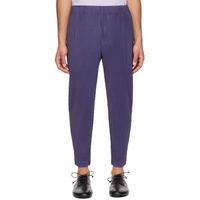 HOMME PLISSEE 이세이 미야케 ISSEY MIYAKE Navy Monthly Color February Trousers 241729M191059